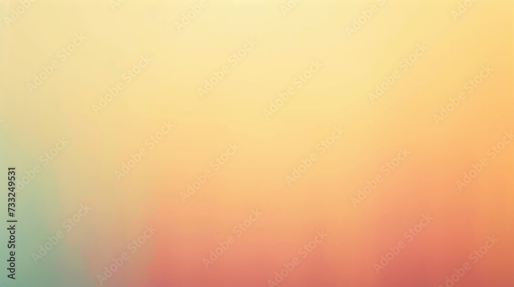 Gradient background transitioning from light yellow to deep orange
