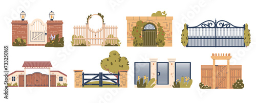 Fences And Gates Architectural Elements, Demarcate Boundaries, Enhance Security, And Add Aesthetic Appeal