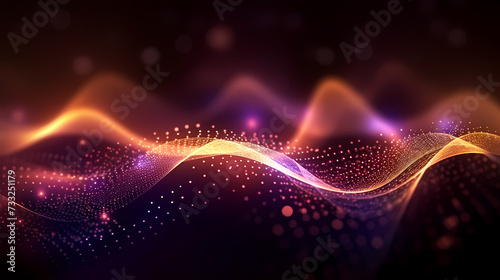 Award ceremony background, abstract shiny luxury golden light wave design element