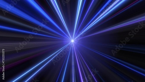 Black Neon Strobe Lights