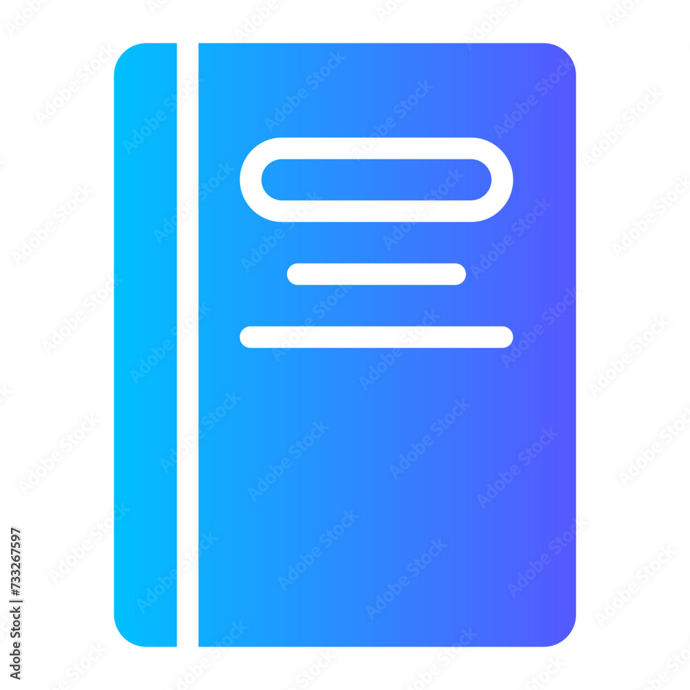book gradient icon book gradient icon