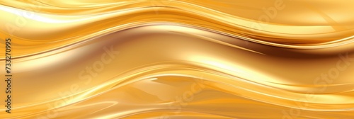 Elegant Gold Water Textured Background, 3D Render for Natural and Soft Design Projects