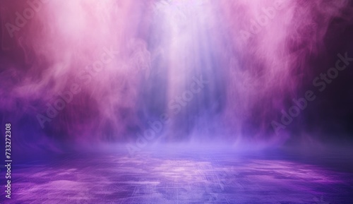 Mystical Purple Smoke on Dark Background. Abstract image of vibrant purple and pink smoke swirling over a dark surface, suggesting mystery or magic.
