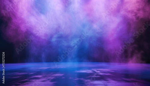 Mystical Purple Smoke on Dark Background. Abstract image of vibrant purple and pink smoke swirling over a dark surface, suggesting mystery or magic.
