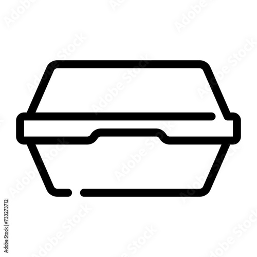 lunchbox line icon