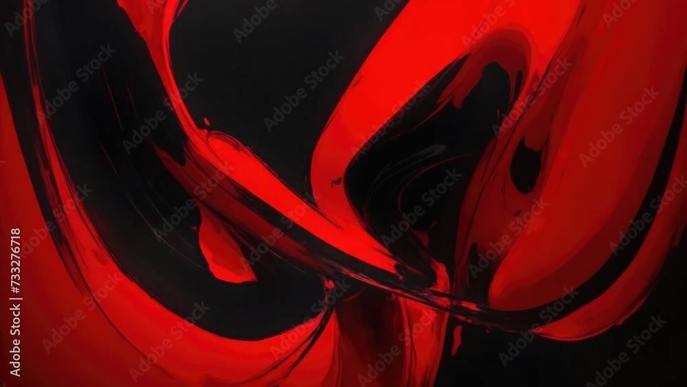 A colorful and Red abstract Painting background A colorful and Red abstract Painting background