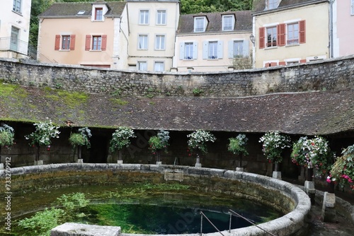 Fotografi fountain Fosse Dionne in Tonnerre, France