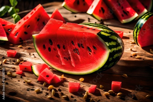 water melon and watermelon