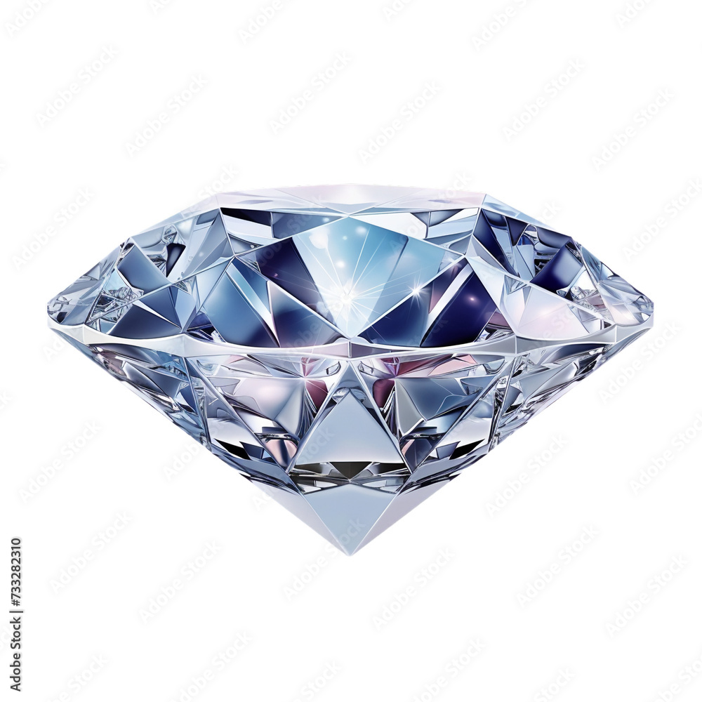 Diamond  on transparent background Remove png