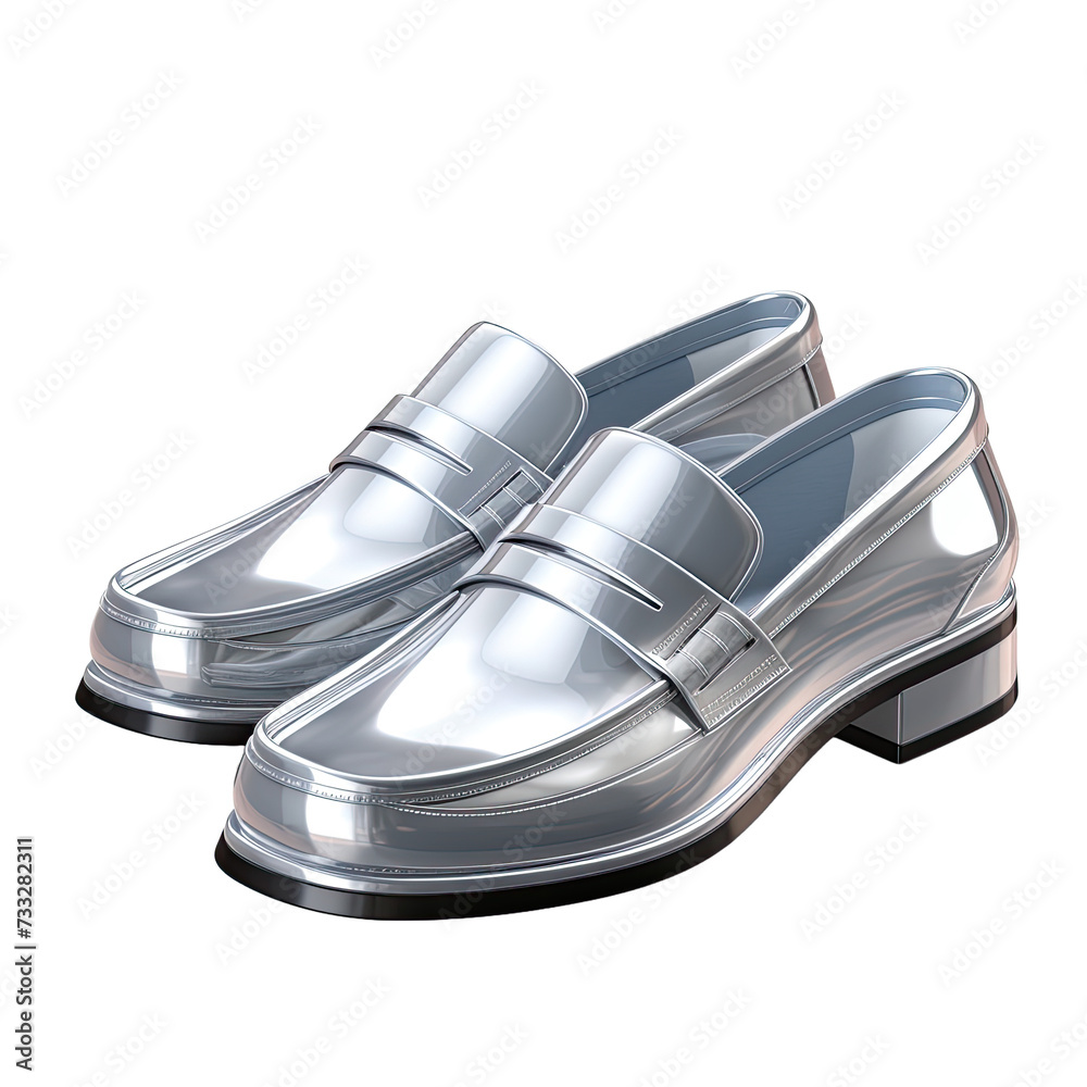 Stylish Slip On Loafer Effortless Elegance Isolated on Transparent Background Stylish Slip On Loafer Effortless Elegance Isolated on Transparent Background
