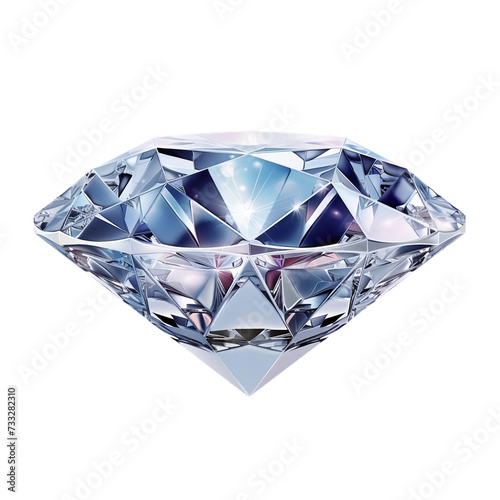 Diamond on transparent background Remove png