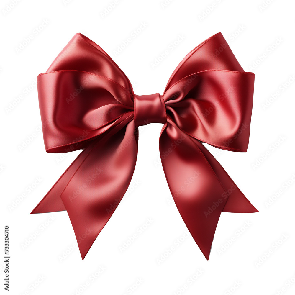 a red ribbon on a transparent background. a red ribbon on a transparent background.