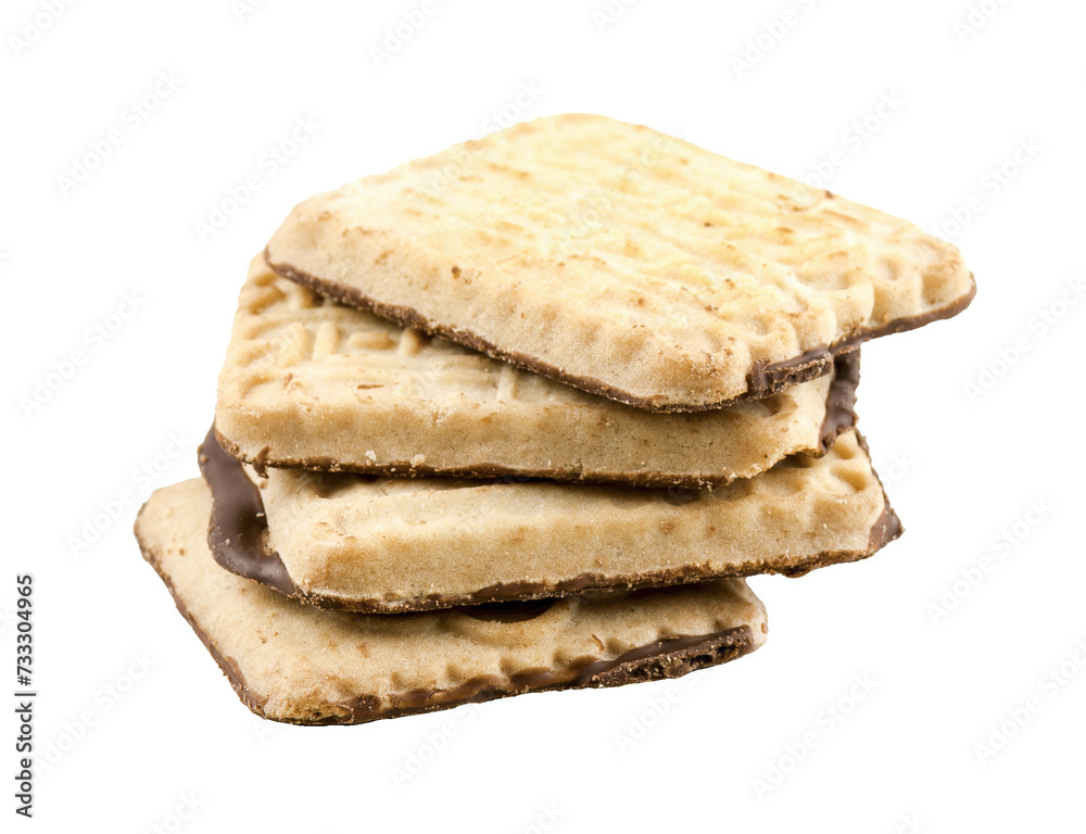 pile of tea cakes isolated on white or transparent background pile of tea cakes isolated on white or transparent background