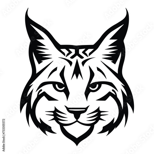 Bobcat Flat Icon Isolated On White Background