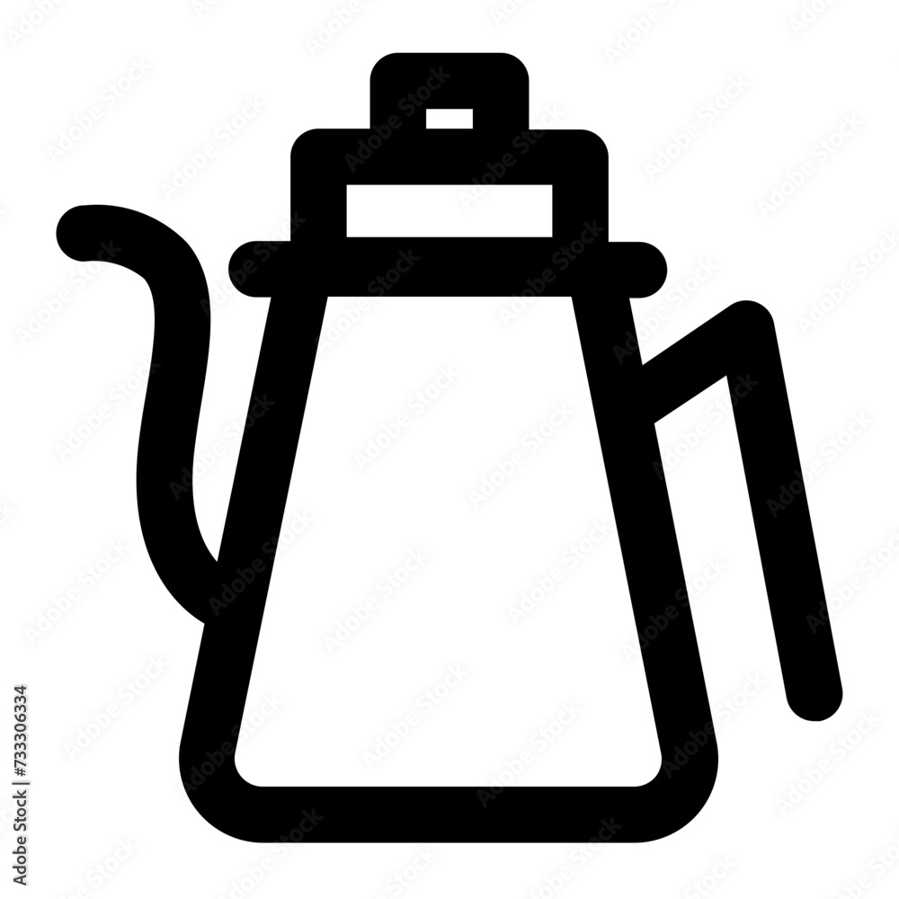 Coffee and equipment Icon Set Coffee and equipment Icon Set