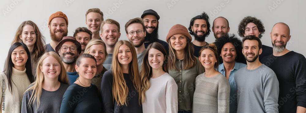 Joyful Gathering: A Radiant Community Smiles Together Joyful Gathering: A Radiant Community Smiles Together
