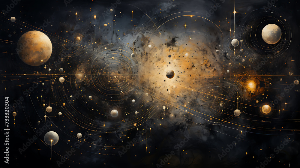 Obraz premium planet in space