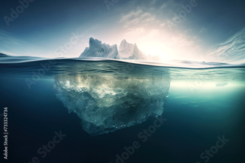 Dive into the depths of nature's dichotomy with this breathtaking image