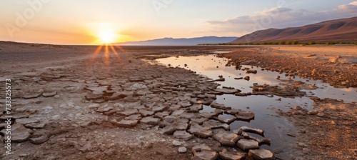 Dry rivers dry lands. Drought-ravaged areas struggle with water shortages
