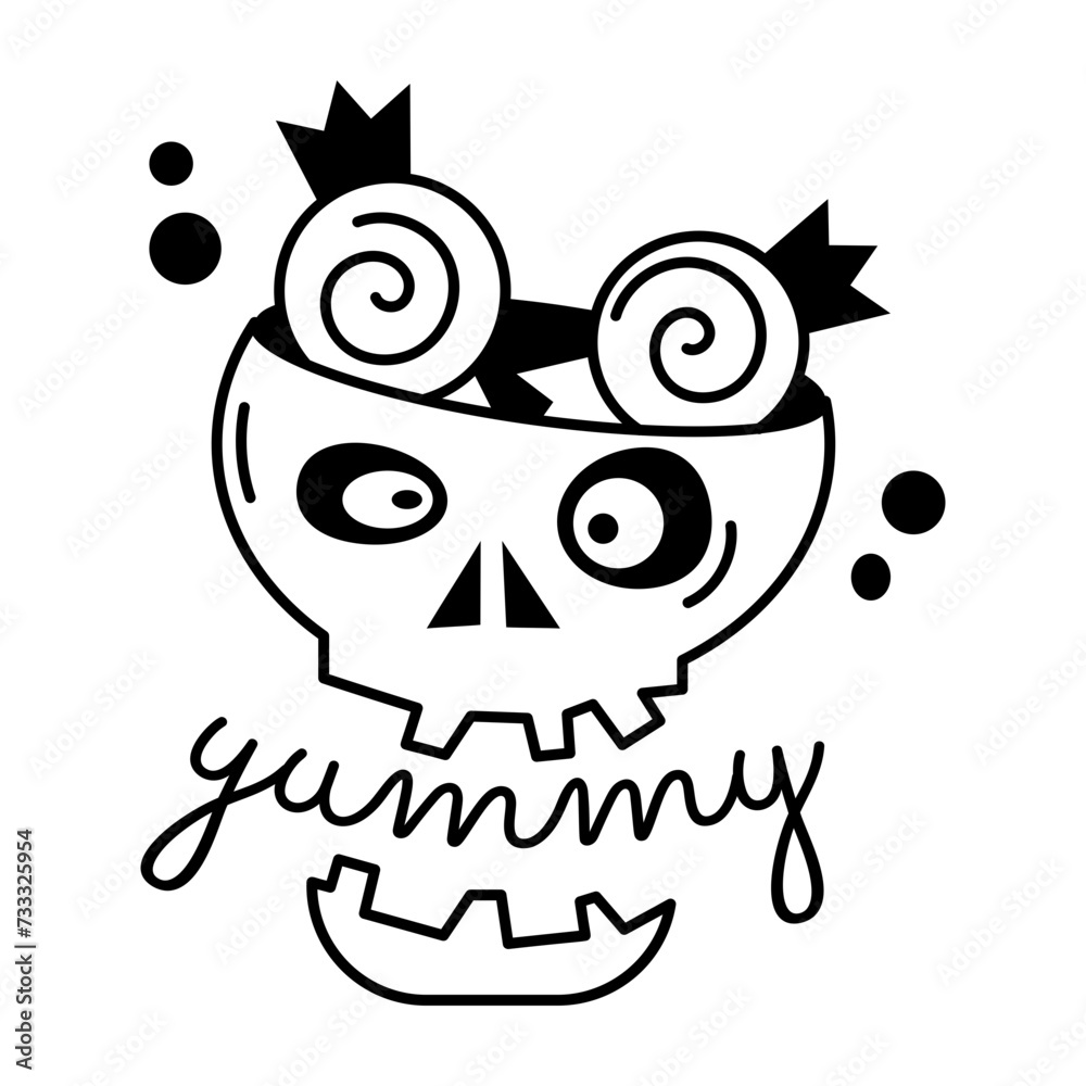 Fototapeta premium Halloween Treats 