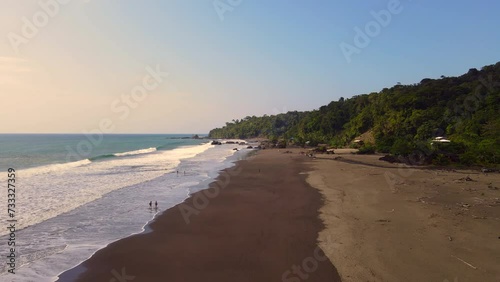 Video aéreo realizado en la costa pacífica Colombiana, más exactamente en el Departamento del Chocó en la playa conocida como 