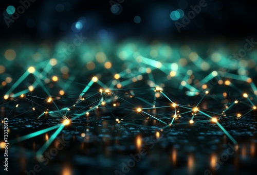 Illuminated Network: Digital Connections in Cyberspace