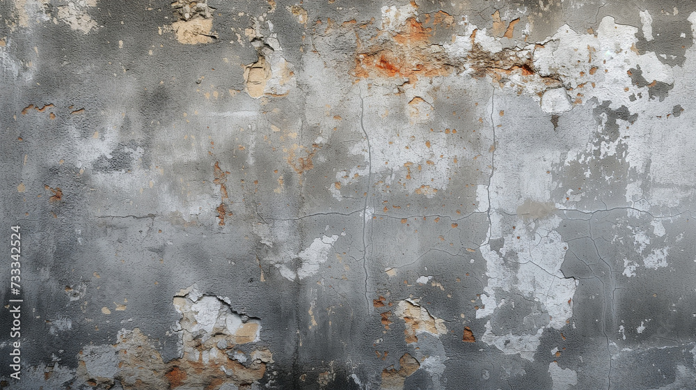 Obraz premium Dark Scratched Metal Texture