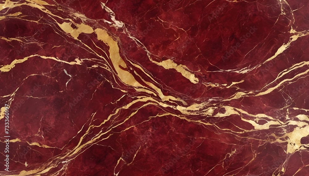 Red bordeaux marble tile texture with gold veins Red bordeaux marble tile texture with gold veins