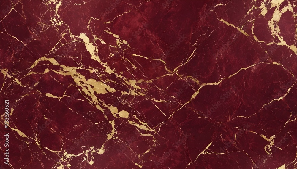 Burgundy red and gold marble wall tile texture