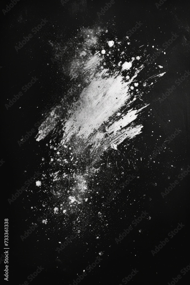 Obraz premium A black and white photo of a snowboarder captured in mid air. Perfect for winter sports enthusiasts and action-packed designs