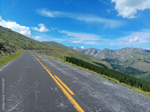 Road in the mountains
