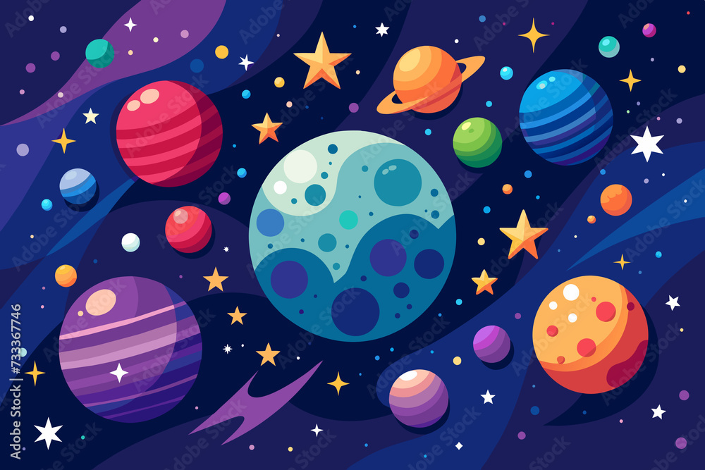 A breathtaking celestial scene, envisioning the cosmos filled with countless stars, Generative AI.
A breathtaking celestial scene, envisioning the cosmos filled with countless stars, Generative AI.