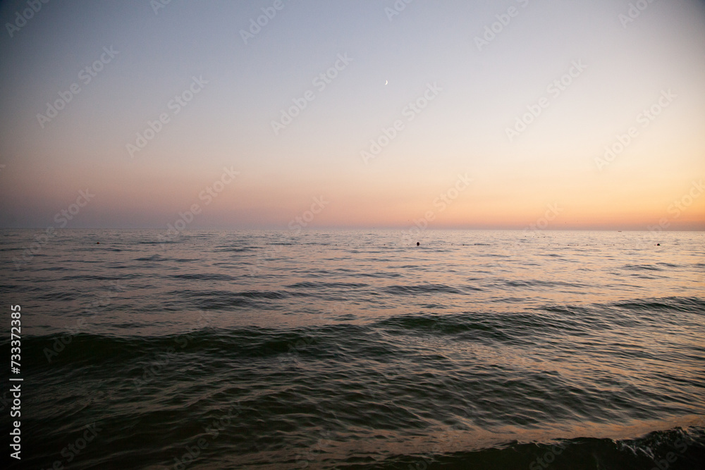 Obraz premium sunset over the sea