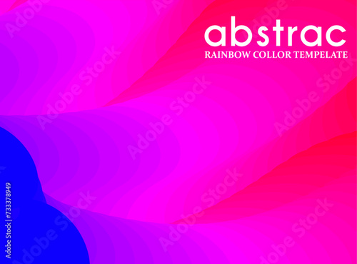 Rainbow colors abstract background for design vector