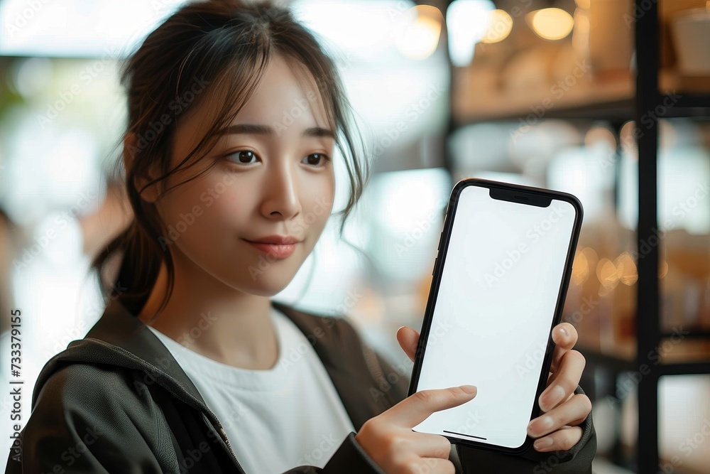 A young woman, her face glowing with excitement, holds her beloved communication device, a sleek smartphone, close to her heart as she eagerly awaits the next call from her loved one A young woman, her face glowing with excitement, holds her beloved communication device, a sleek smartphone, close to her heart as she eagerly awaits the next call from her loved one