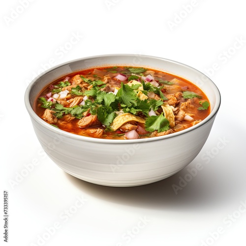 Posole soup closeup © Asha.1in