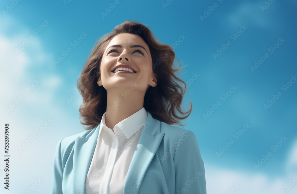 Beautiful close up profile face of young woman
Beautiful close up profile face of young woman
