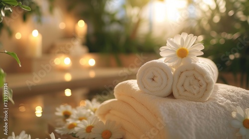 A luxurious spa retreat, with serene treatment rooms and rejuvenating therapi...