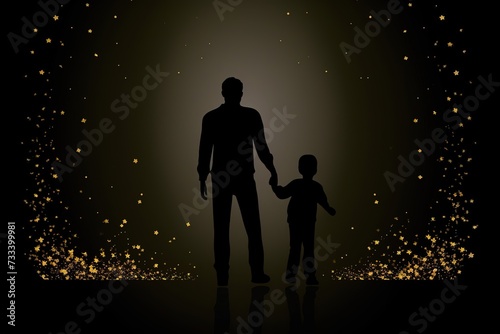 Happy Father's Day Concept. Happy Father's Day Theme. Happy Father's Day Backround.