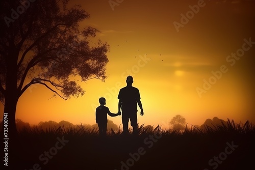 Happy Father's Day Concept. Happy Father's Day Theme. Happy Father's Day Backround. © Rarity Asset Club