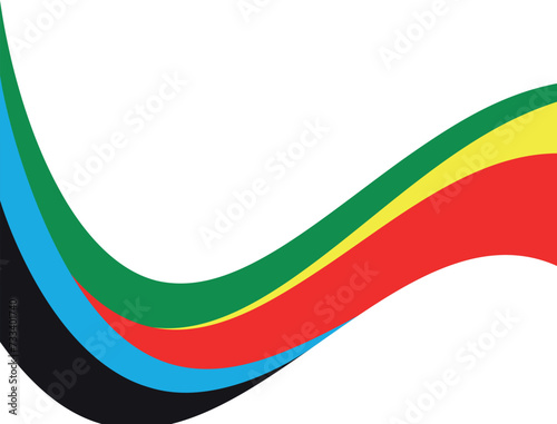 Olympic background. Abstract multicolored background. Vector graphics for design.