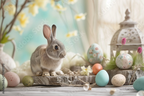Easter, Happy Easter, rabbit, egg, bunny, holiday