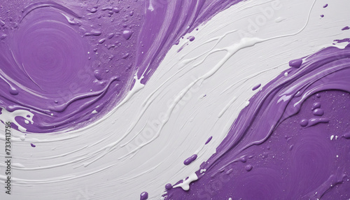 Purple white scenic paint texture