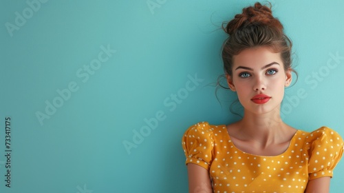 The nostalgic charm of retro fashion, a nod to the past with a contemporary t...