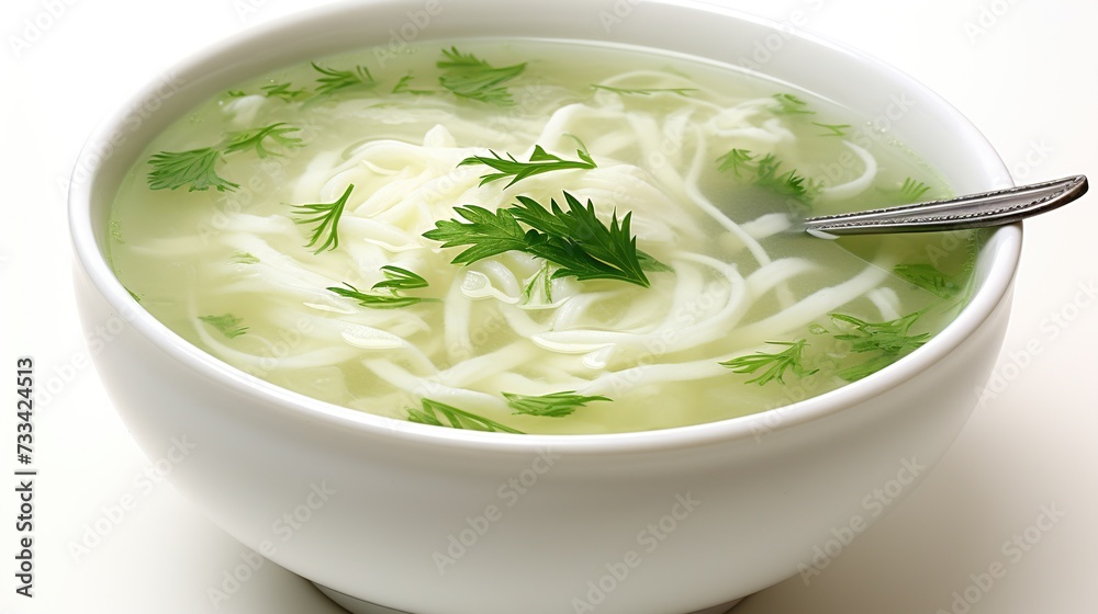 Savoring Serenity: A Culinary Symphony of a Soup Bowl and Its Spoon Savoring Serenity: A Culinary Symphony of a Soup Bowl and Its Spoon