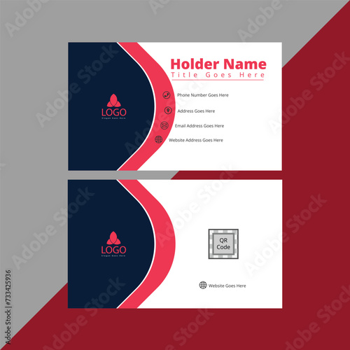Cutting Edge Business Card Design: 2024 Vector Aesthetics