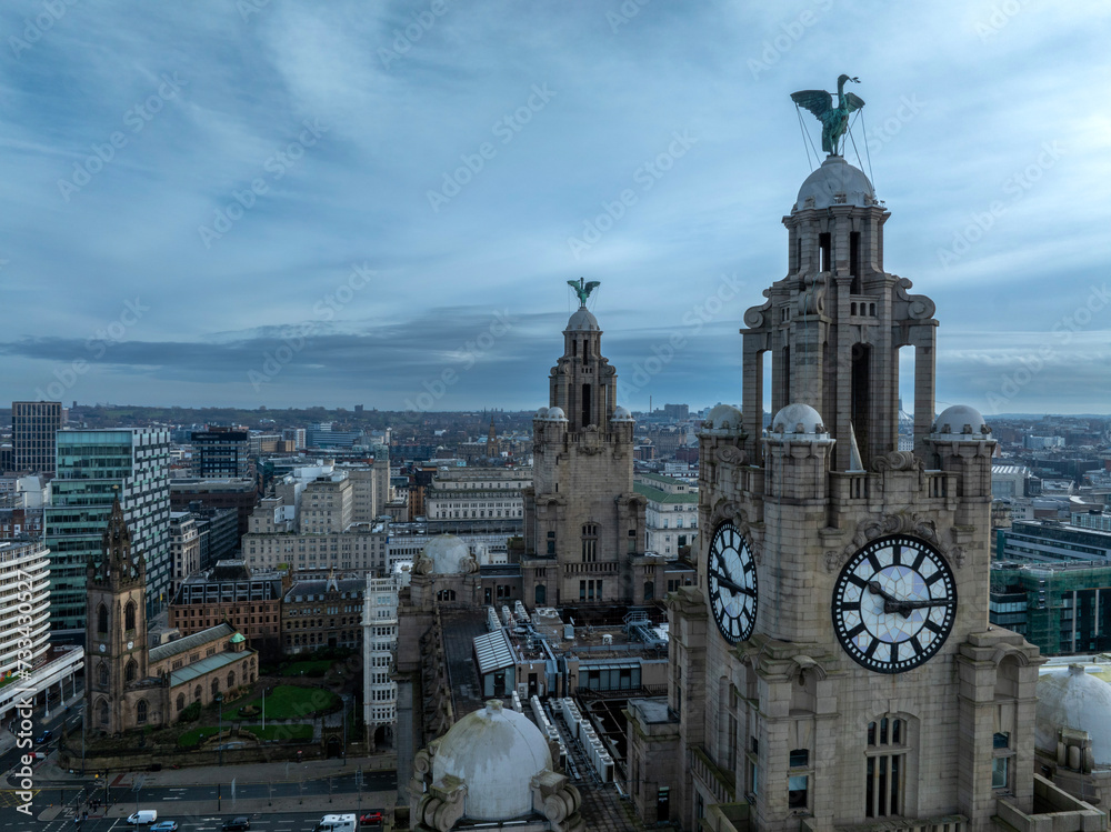Fototapeta premium Liverpool’s Iconic Architecture 