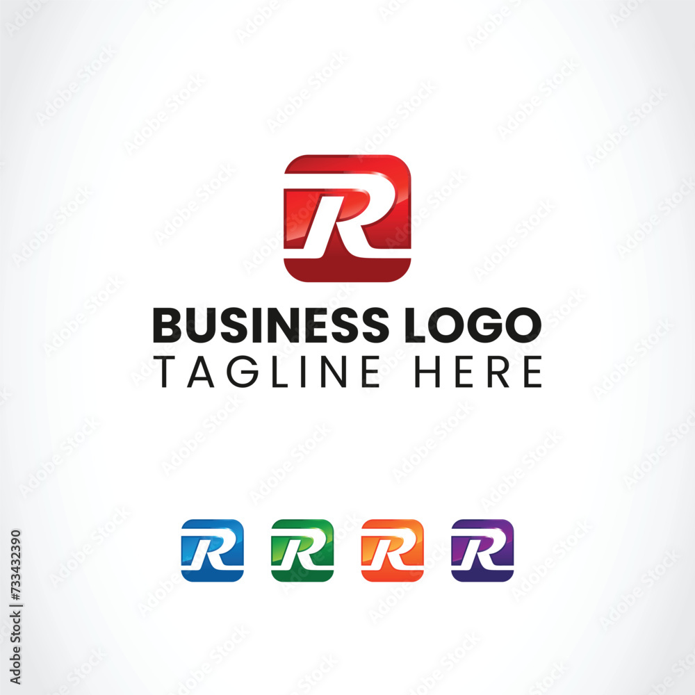 Business icon and logo design vector graphic Business icon and logo design vector graphic