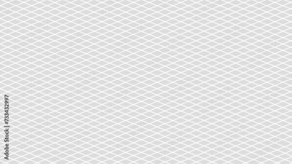 Grey and white diagonal plaid background Grey and white diagonal plaid background