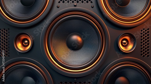 Here's a vector illustration of a speaker grill texture photo